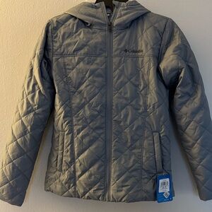 Columbia Copper Crest Gray Quilted Puffer Jacket